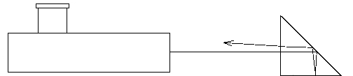 Visual Autocollimator Diagram